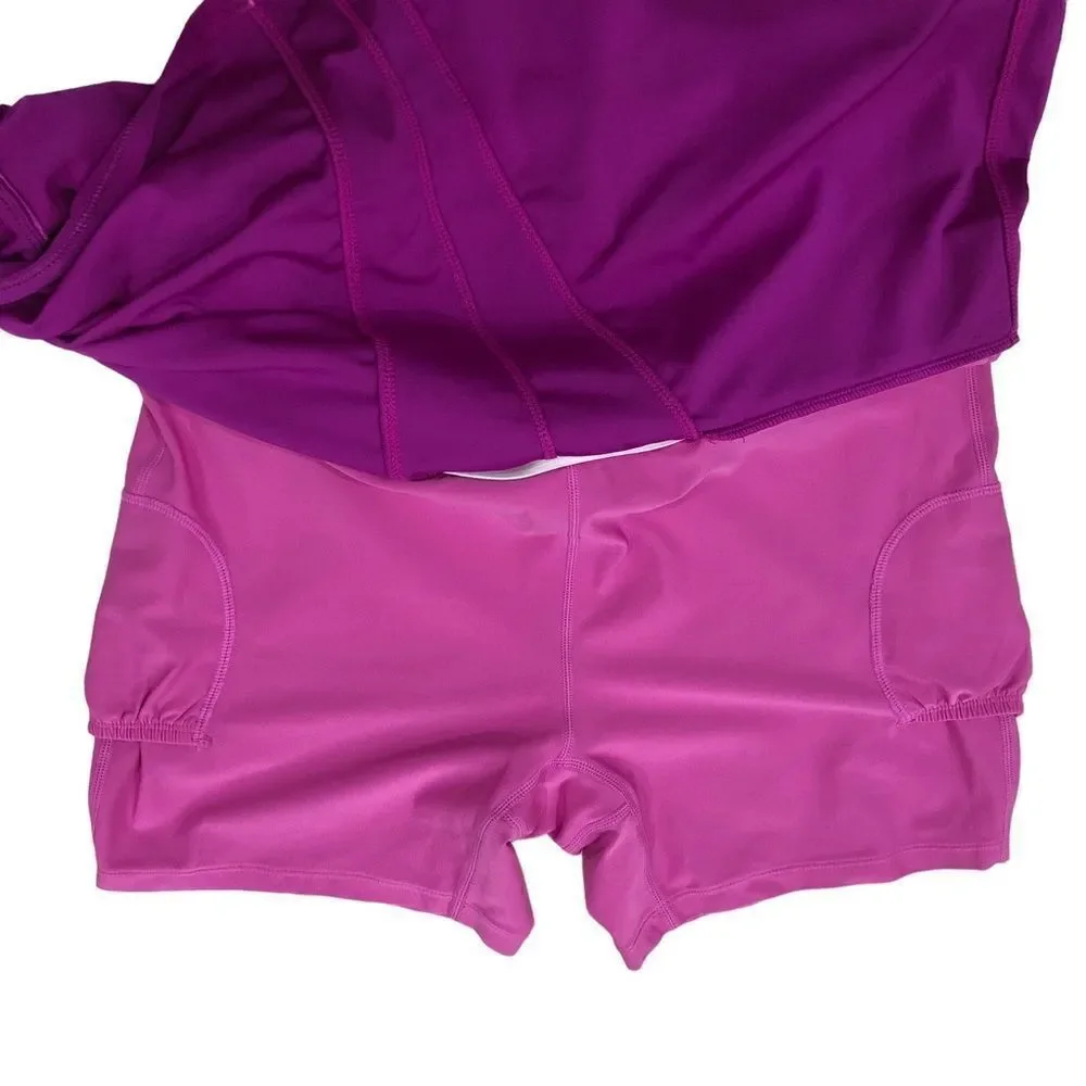Nike Activewear Golf Tennis Pull On Stretching Skirt Skort Junior